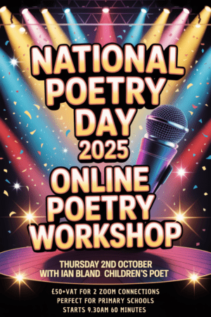 National Poetry Day 2025 Online Poetry Workshop Thurs 2nd Oct 09:30 AM
